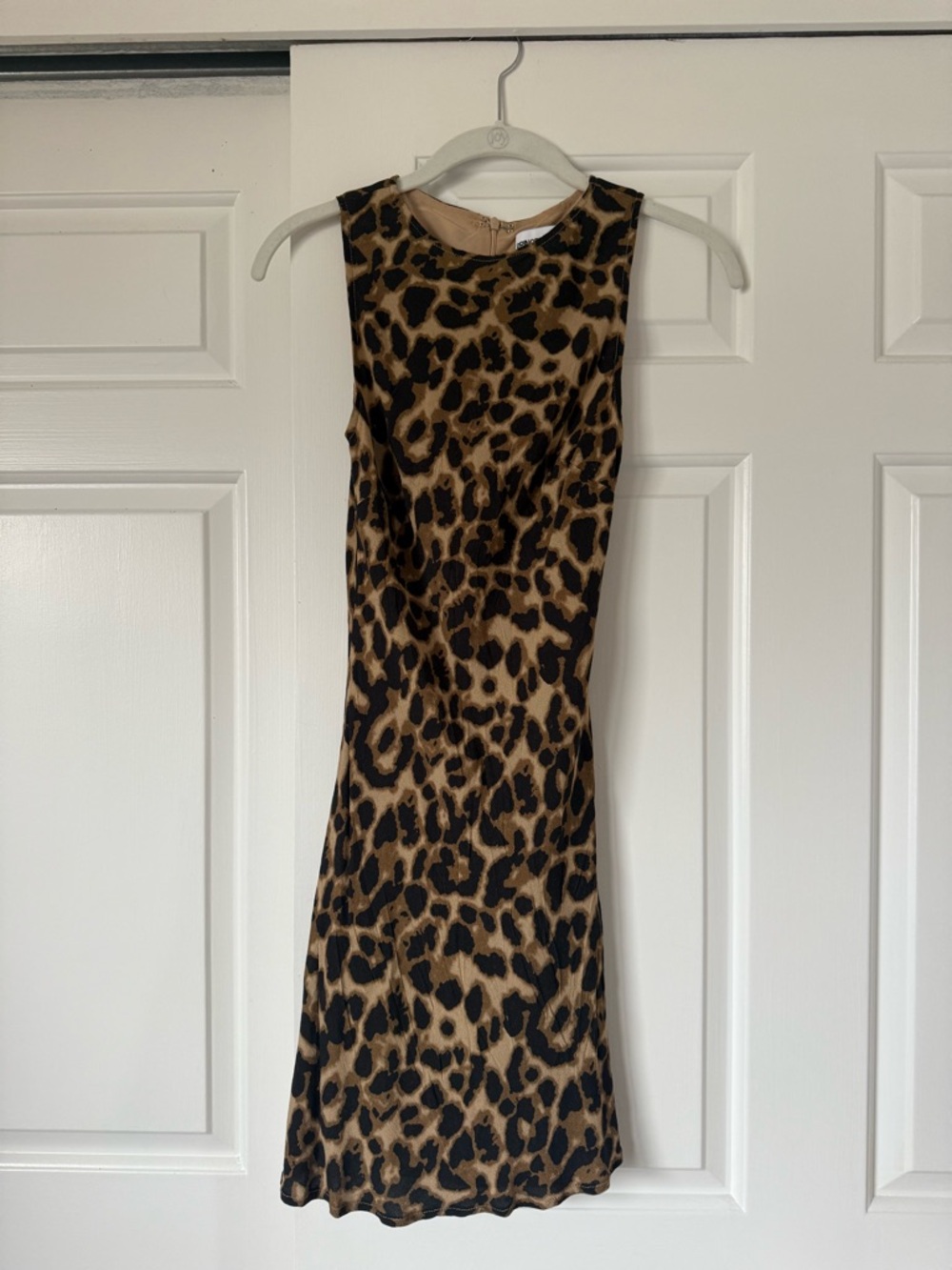 Princess Polly Leopard Print Mini Dress in Brown and Black - Picture 2 of 3